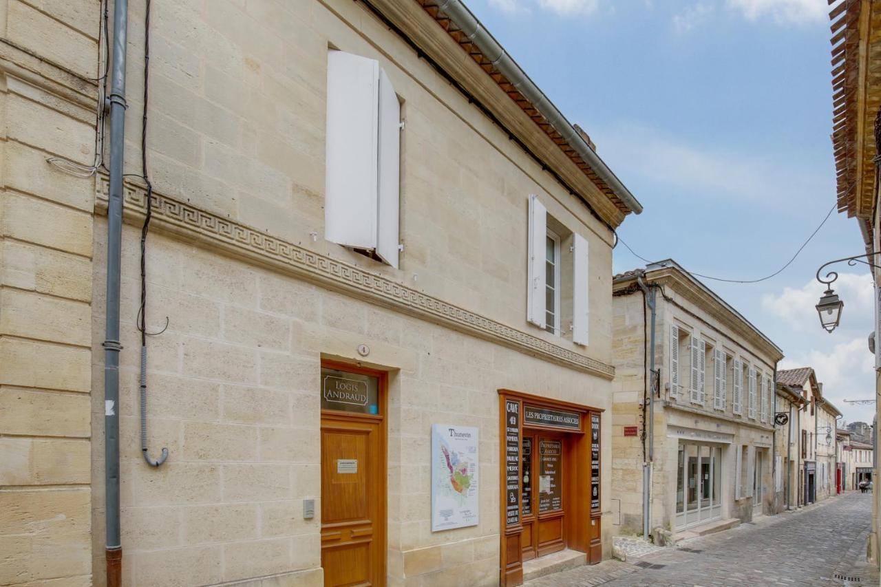 Logis Andraud Studios Saint-Émilion Екстериор снимка